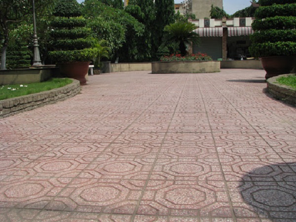 Sản phẩm gạch từ máy ép gạch Terrazzo Pegasus 5