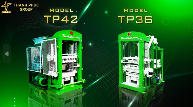 Máy ép gạch không nung TP36 & TP42